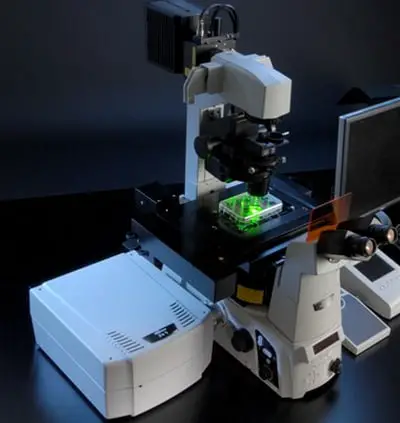 A laser microscope is also known as a laser scanning confocal microscope