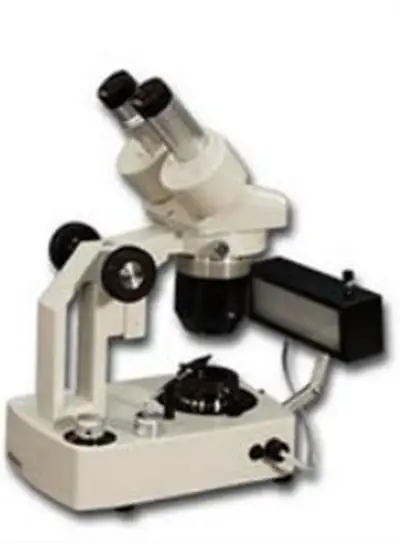 stereo turret microscope
